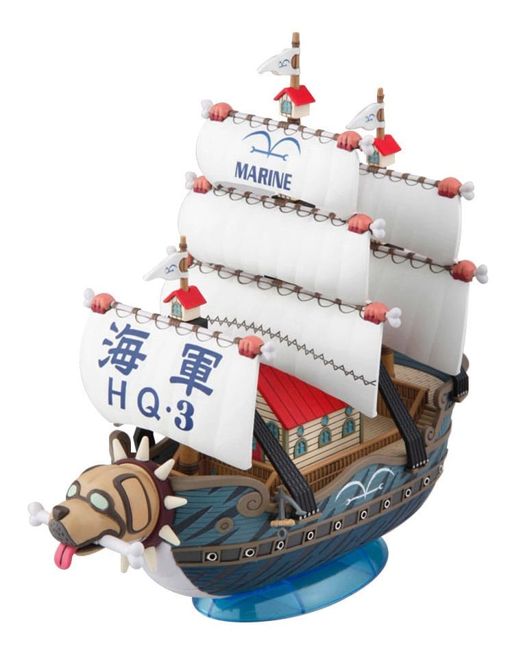 One Piece Grand Ship Collection Plastic Model Kit Garp's Ship 4573102574237