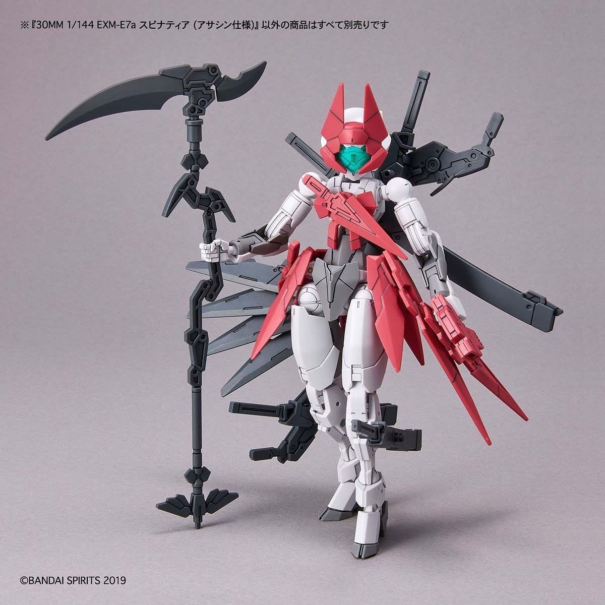 Gundam 30MM Plastic Model Kit 1/144 EXM-E7a Spinatia Assassin Type 4573102619235