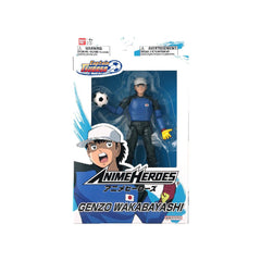 Captain Tsubasa Anime Heroes Action Figure Genzo Wakabayashi 17 cm 3296580377923