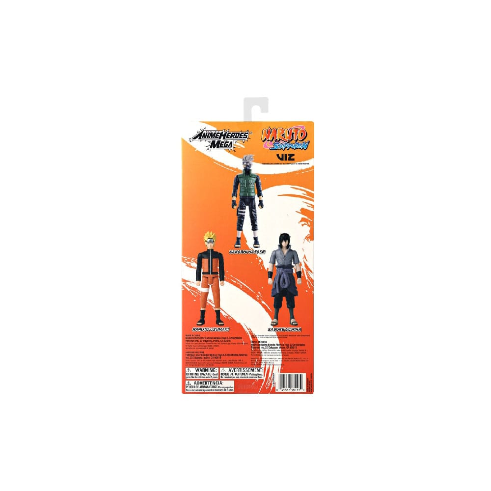 Naruto Shippuden Anime Heroes Mega Action Figure Kakashi Hatake 30 cm 3296580381531