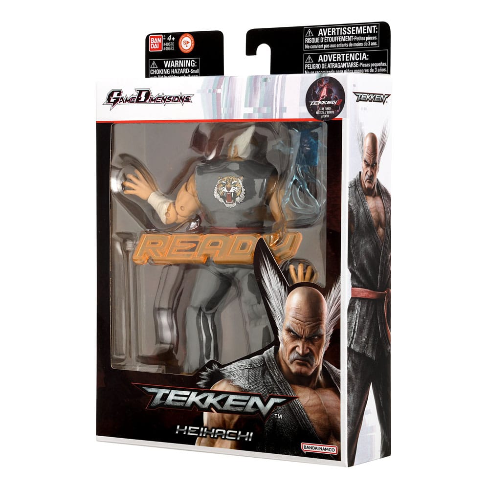 Tekken Game Dimensions Action Figure Heihachi 17 cm 3296580406722