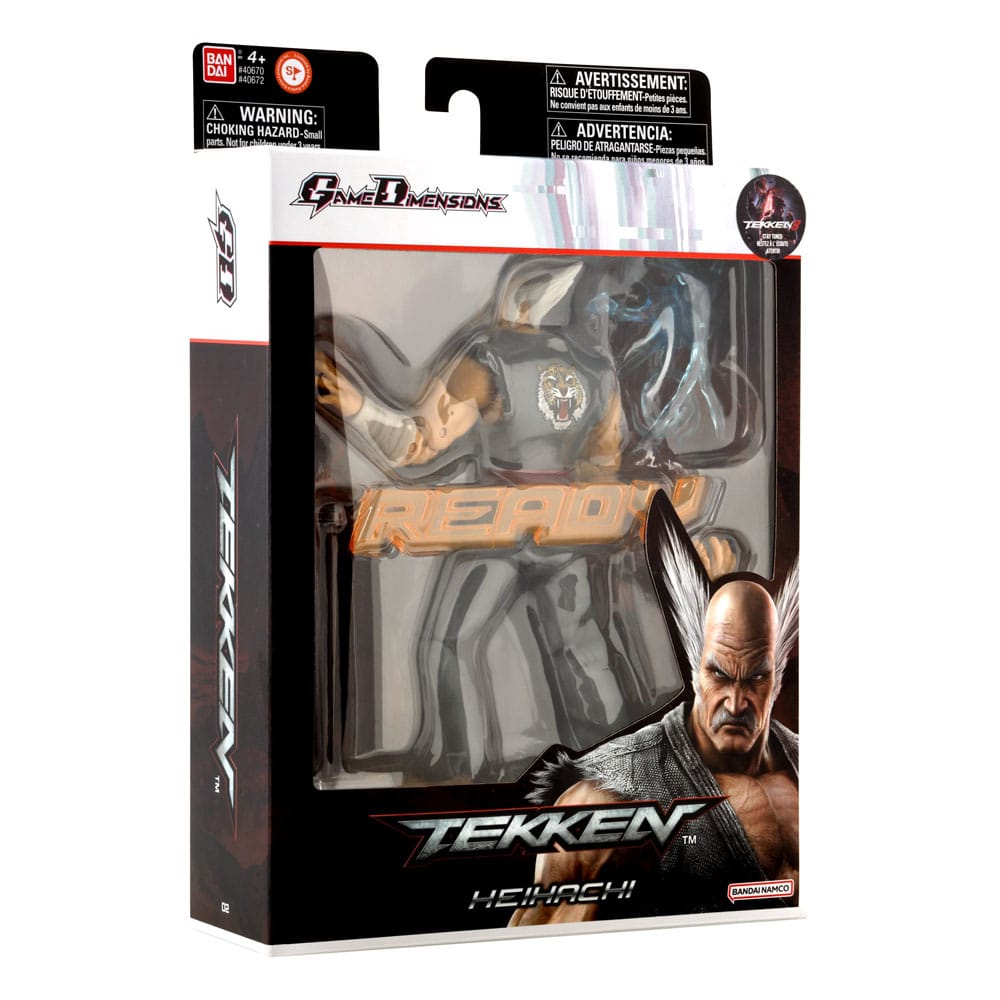 Tekken Game Dimensions Action Figure Heihachi 17 cm 3296580406722