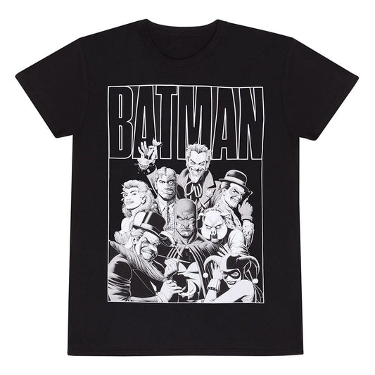 Batman T-Shirt Rogues Gallery Size S 5056688590239