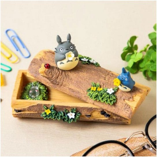 My Neighbor Totoro Diorama / Storage Box Totoro Trumpet 8 cm 4990593453078