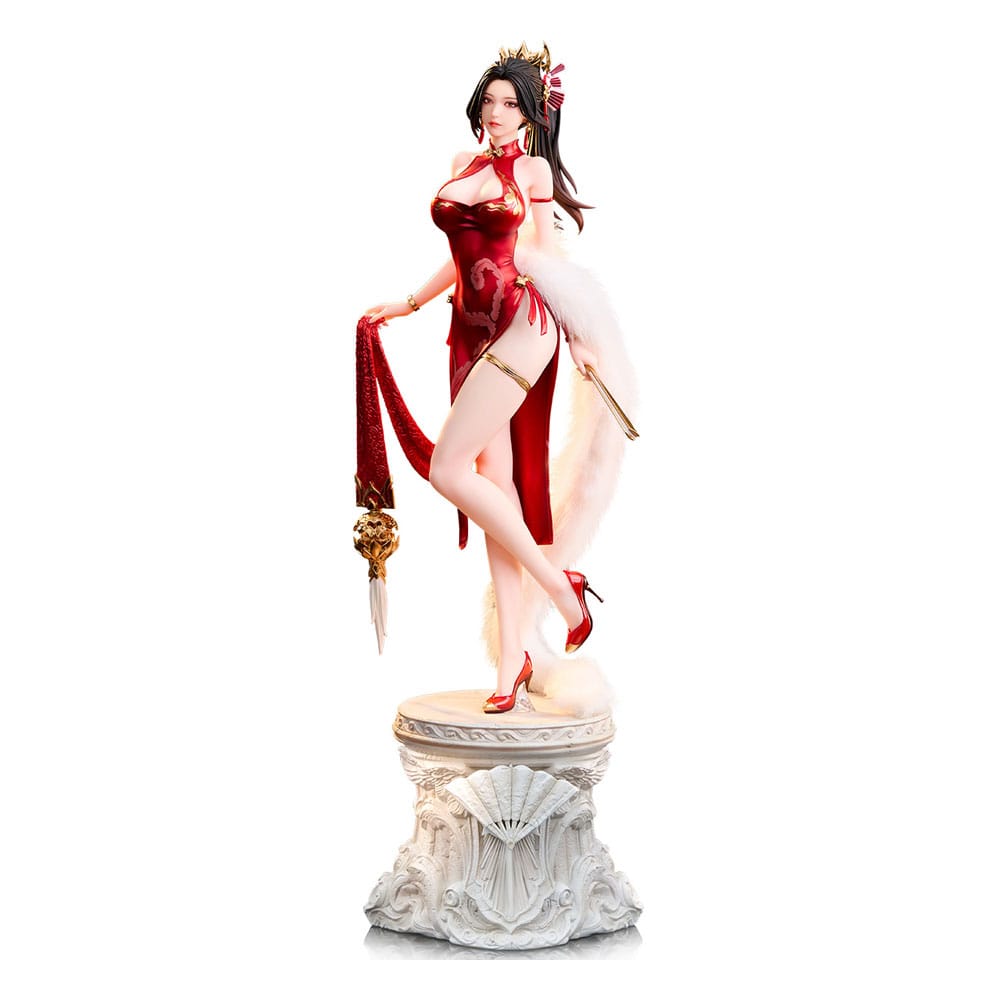 The King of Fighters Dress Series PVC Statue 1/6 Mai Shiranui Hong Shang Wu Ver. 40 cm 6976336010201