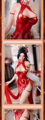 The King of Fighters Dress Series PVC Statue 1/6 Mai Shiranui Hong Shang Wu Ver. 40 cm 6976336010201