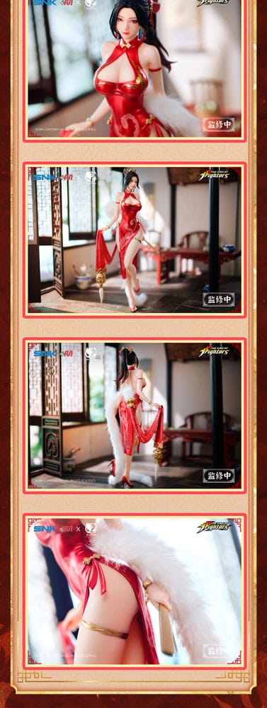 The King of Fighters Dress Series PVC Statue 1/6 Mai Shiranui Hong Shang Wu Ver. 40 cm 6976336010201