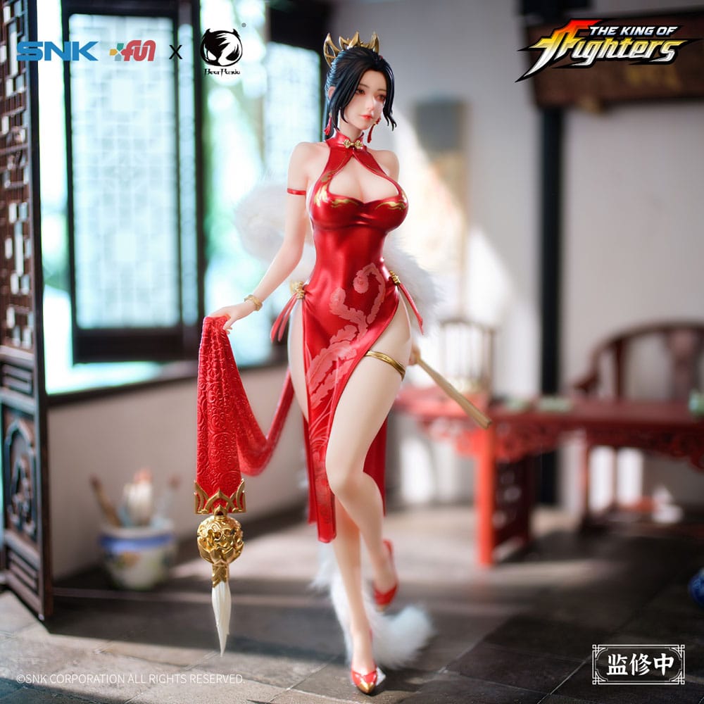 The King of Fighters Dress Series PVC Statue 1/6 Mai Shiranui Hong Shang Wu Ver. 40 cm 6976336010201