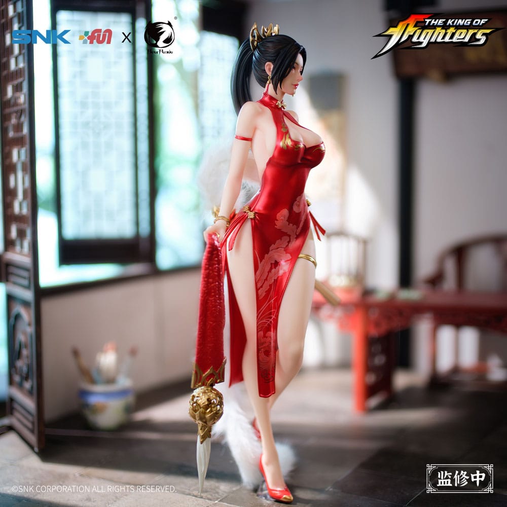 The King of Fighters Dress Series PVC Statue 1/6 Mai Shiranui Hong Shang Wu Ver. 40 cm 6976336010201