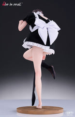 Original Character Dress Series PVC Statue 1/6 She is real Water Droplet Maid 27 cm 6977373430021