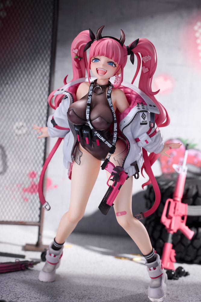 Original Character PVC Statue 1/6 Rampaging Twin-tail Arisa 26 cm 4589565816517