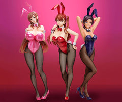 Bullied: Revenge Hypnosis Statue 1/4 Minako Sanada Bare Leg Bunny Ver. 48 cm 4589890602489