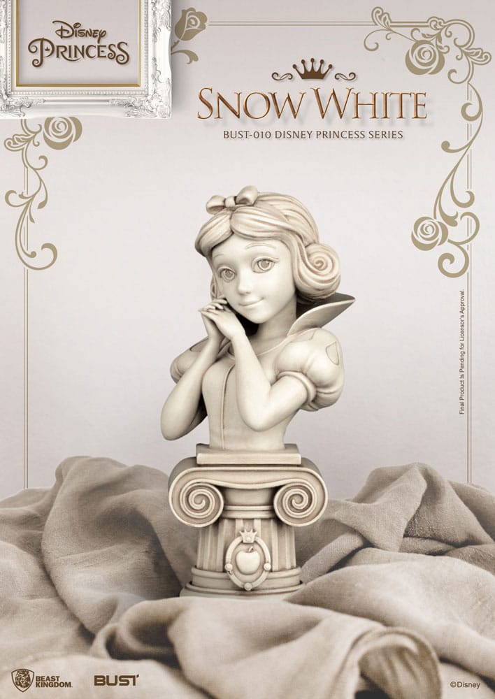 Disney Princess Series PVC Bust Snow White 15 cm 4711203457275