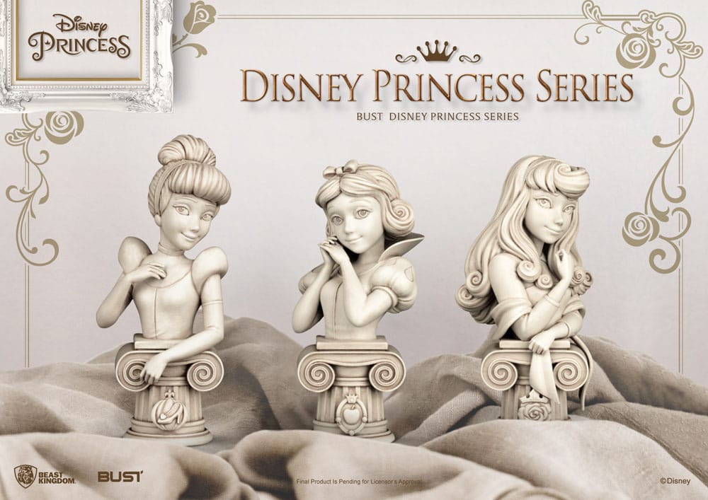 Disney Princess Series PVC Bust Cindarella 15 cm 4711203457282