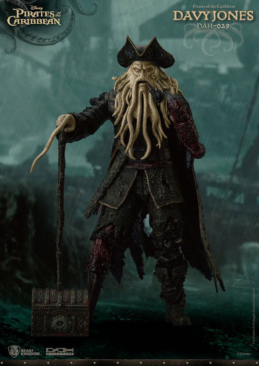 Pirates of the Caribbean Dynamic 8ction Heroes Action Figure 1/9 Davy Jones 20 cm 4711061157669