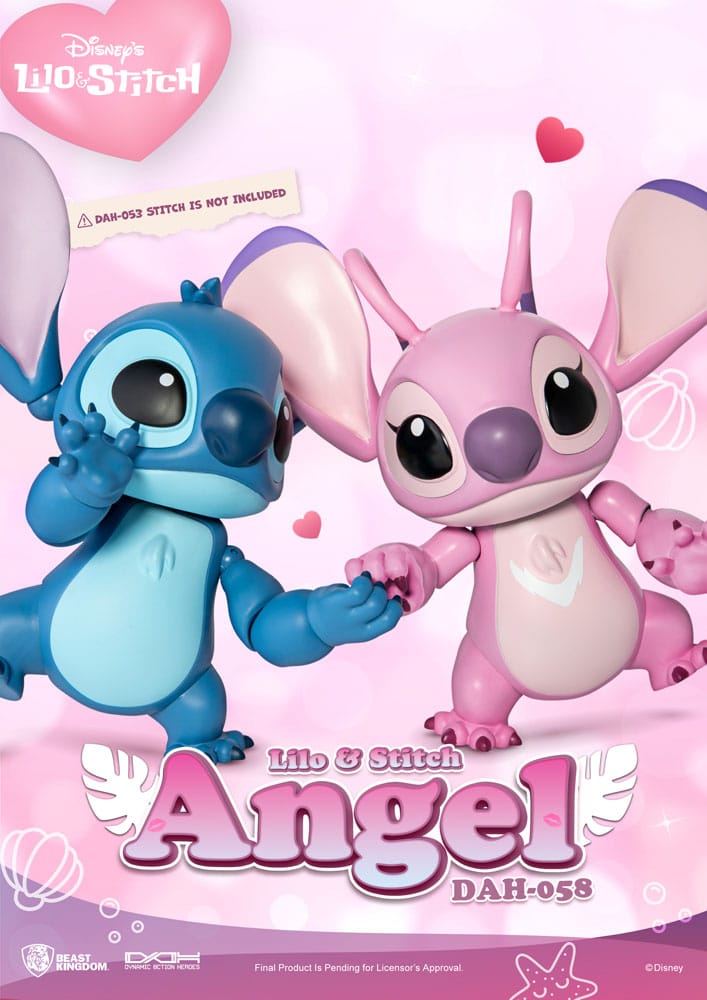 Disney Dynamic 8ction Heroes Action Figure 1/9 Angel (Lilo & Stitch) 16 cm 4711385245448