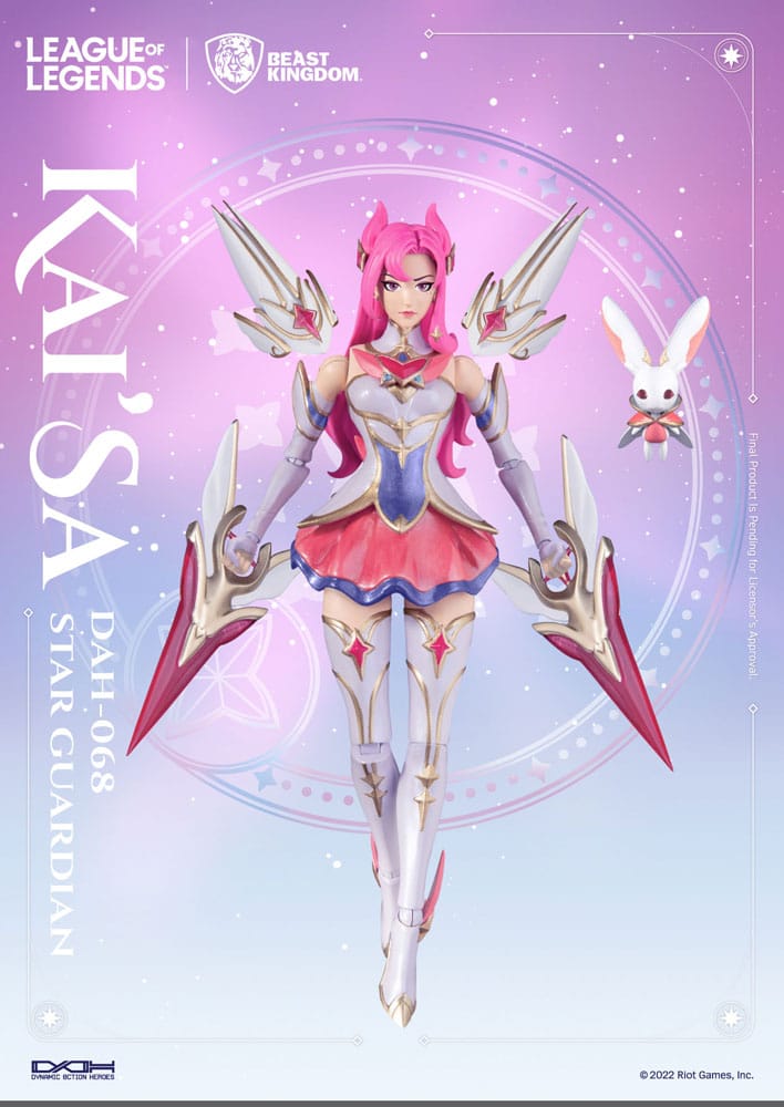 League of Legends Dynamic 8ction Heroes Action Figure 1/9 Star Guardian Kai'Sa 19 cm 4711203452591