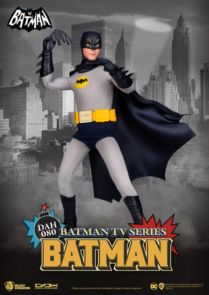 DC Comics Dynamic 8ction Heroes Action Figure 1/9 Batman TV Series Batman 24 cm 4711385240634