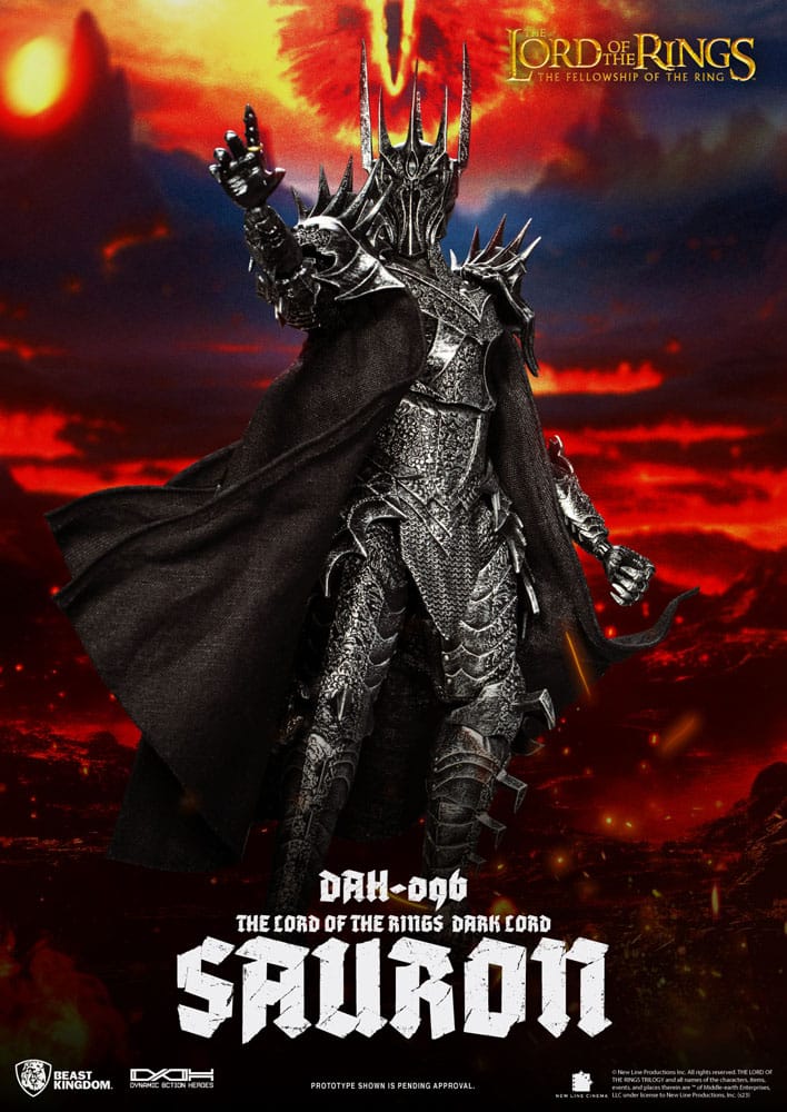 Lord of the Rings Dynamic 8ction Heroes Action Figure 1/9 Sauron 29 cm 4711385241686