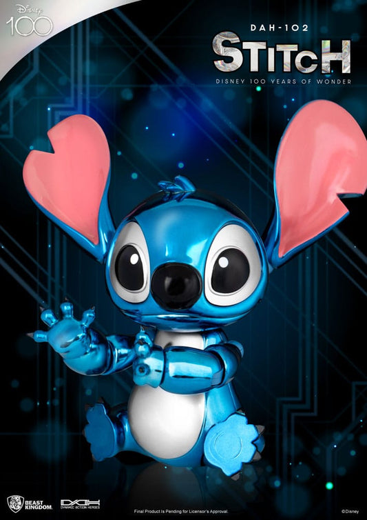 Disney 100 Years of Wonder Dynamic 8ction Heroes Action Figure 1/9 Stitch (Lilo & Stitch) 16 cm 4711385240924