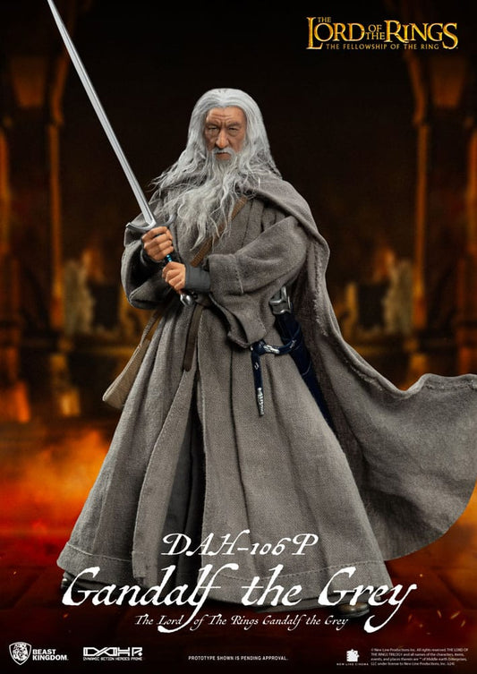 Lord of the Rings Dynamic 8ction Heroes Action Figure 1/9 Gandalf the Grey 21 cm 4711385242218