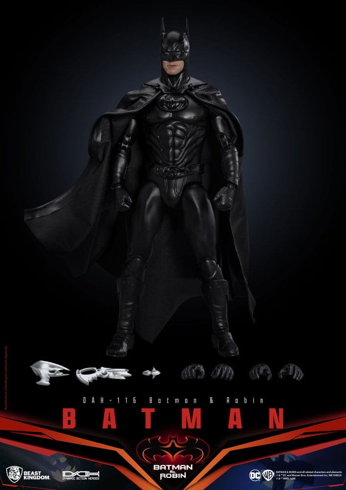 DC Comics Dynamic 8ction Heroes Action Figure 1/9 Batman (Batman & Robin) 21 cm 4711385245981