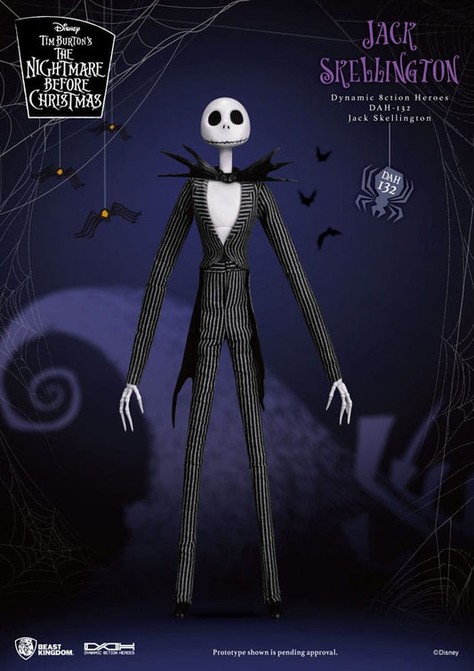 Nightmare before Christmas Dynamic 8ction Heroes Action Figure 1/9 Jack 21 cm 4711385250480