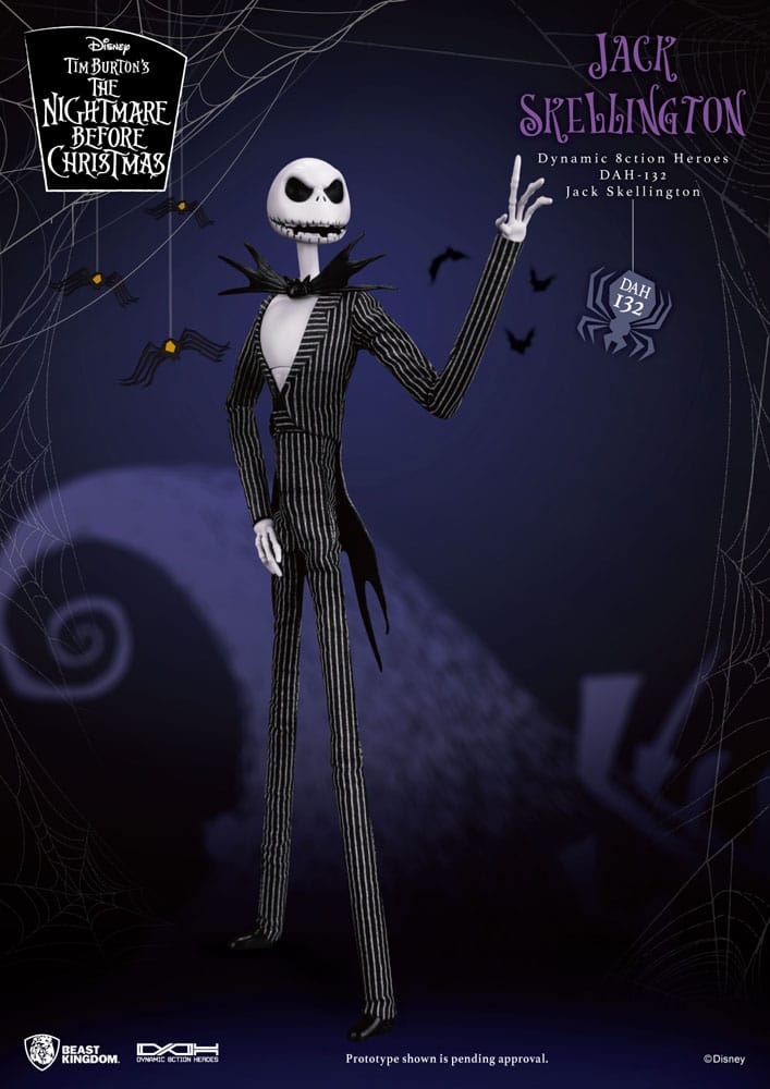 Nightmare before Christmas Dynamic 8ction Heroes Action Figure 1/9 Jack 21 cm 4711385250480