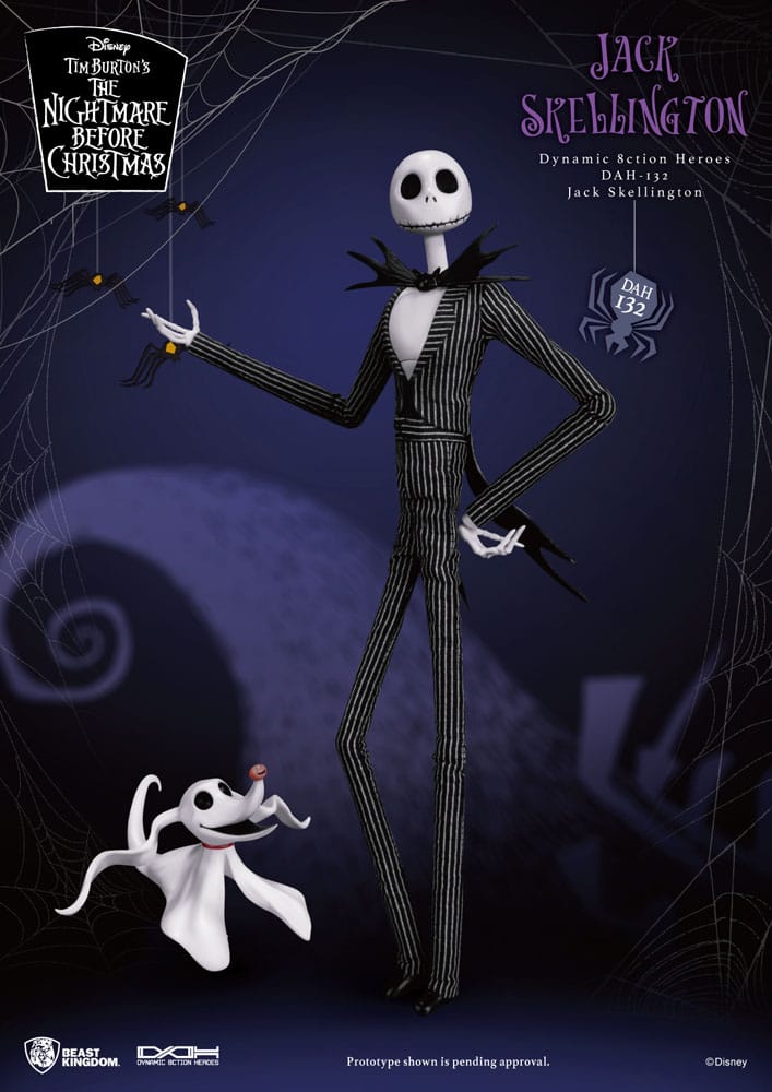 Nightmare before Christmas Dynamic 8ction Heroes Action Figure 1/9 Jack 21 cm 4711385250480