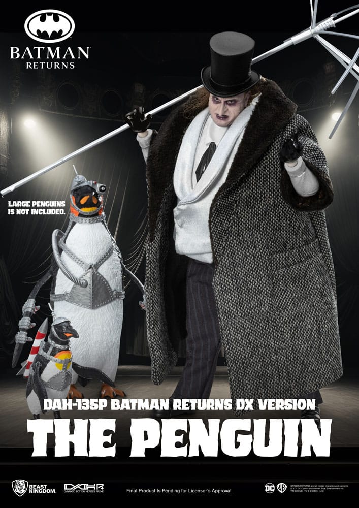 Batman Returns Action Figure The Penguin DX 17 cm 4711385253665