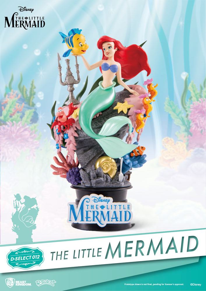 The Little Mermaid D-Select PVC Diorama 15 cm 4711385241358