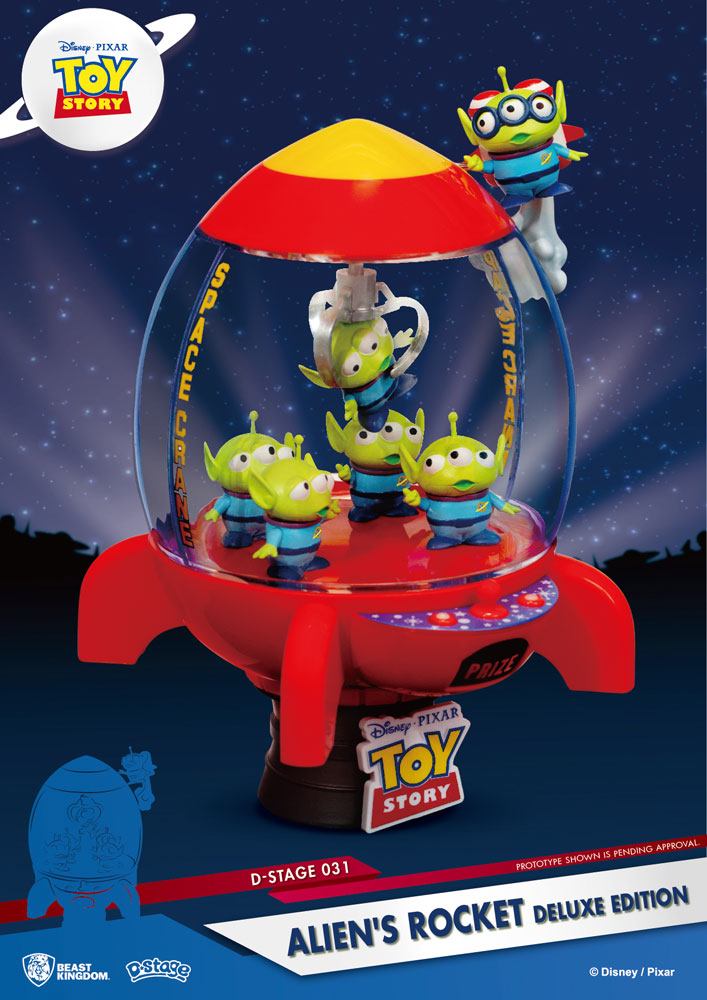 Toy Story D-Stage PVC Diorama Alien's Rocket Deluxe Edition 15 cm 4710495551975