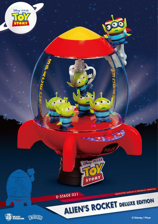 Toy Story D-Stage PVC Diorama Alien's Rocket Deluxe Edition 15 cm 4710495551975