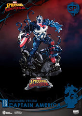 Marvel Comics D-Stage PVC Diorama Maximum Venom Captain America Special Edition 16 cm 4710586078268