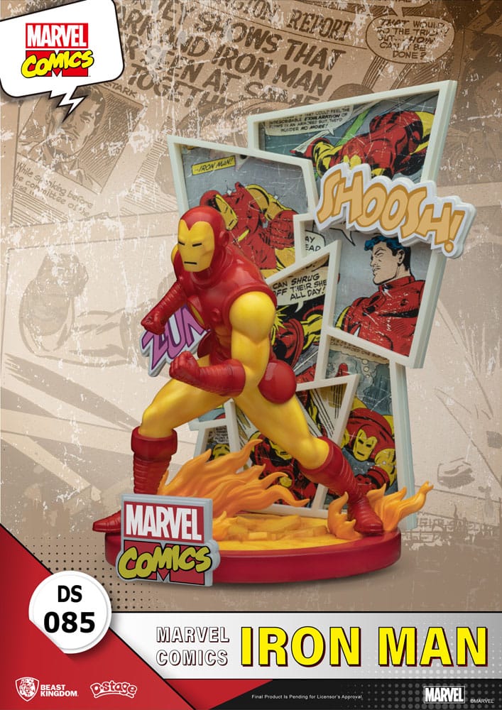 Marvel Comics D-Stage PVC Diorama Iron Man 16 cm 4711385240955