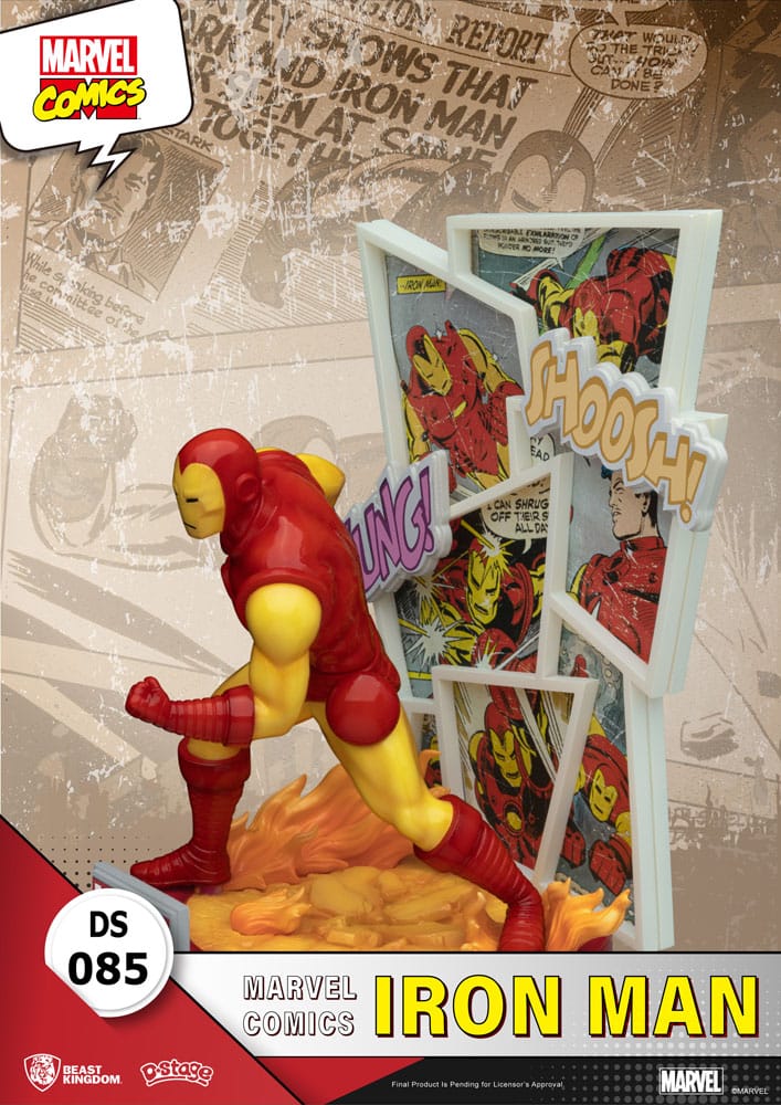 Marvel Comics D-Stage PVC Diorama Iron Man 16 cm 4711385240955