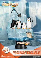 Penguins of Madagascar D-Stage PVC Diorama Skipper, Kowalski, Private & Rico 14 cm 4711203444442