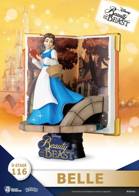 Disney Book Series D-Stage PVC Diorama Belle 13 cm 4711203447351