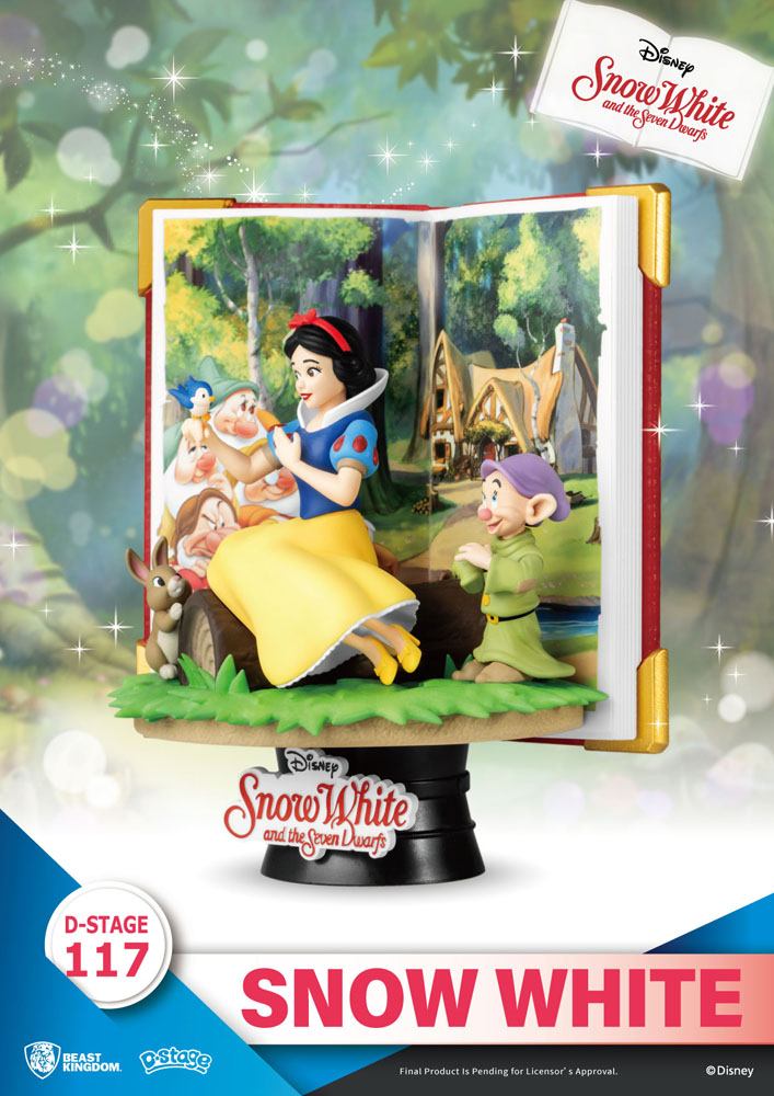 Disney Book Series D-Stage PVC Diorama Snow White 13 cm 4711203447368