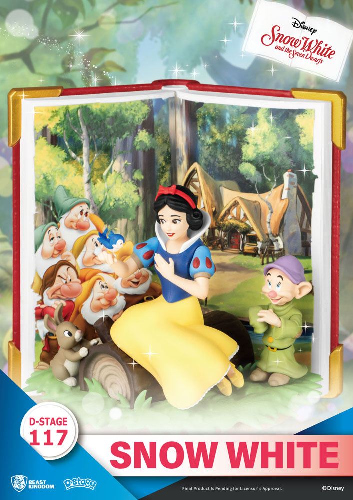 Disney Book Series D-Stage PVC Diorama Snow White 13 cm 4711203447368