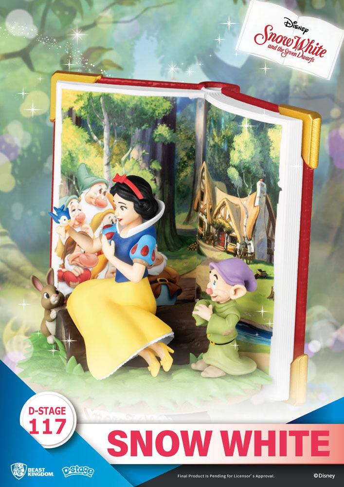 Disney Book Series D-Stage PVC Diorama Snow White 13 cm 4711203447368