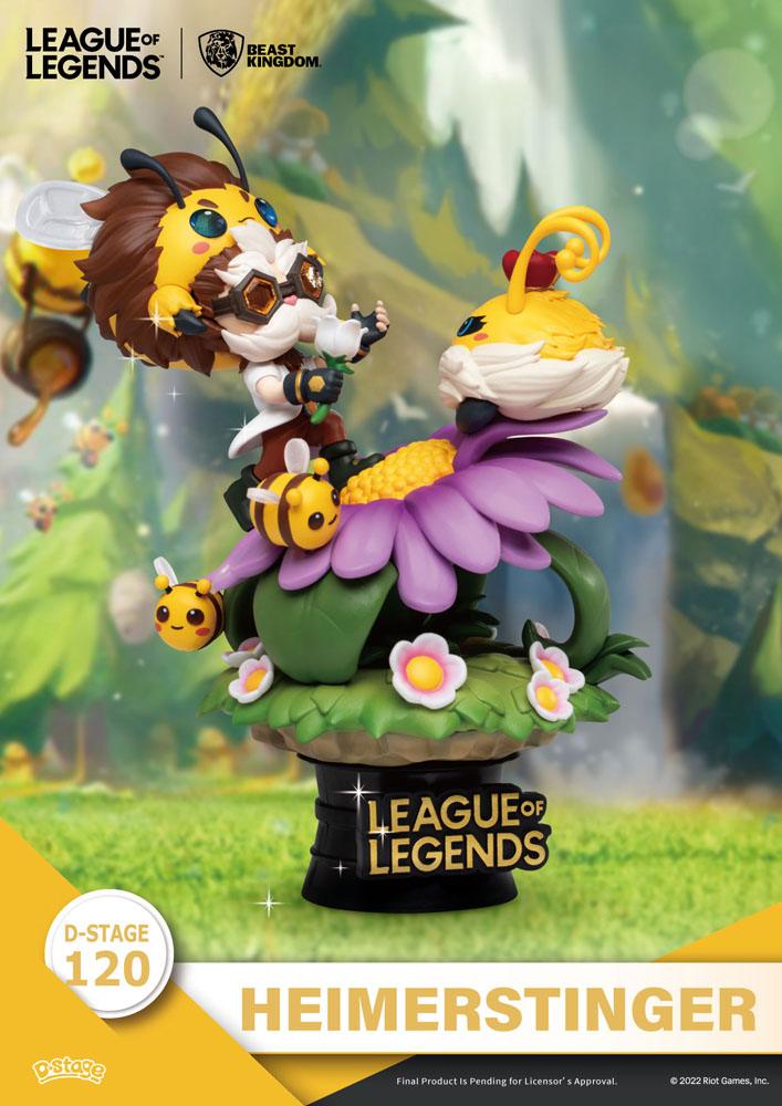 League of Legends D-Stage PVC Diorama Set Nunu & Beelump & Heimerstinger 16 cm 4711203452812