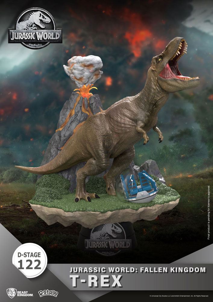 Jurassic World: Fallen Kingdom D-Stage PVC Diorama T-Rex 13 cm reproduction 4711203451440