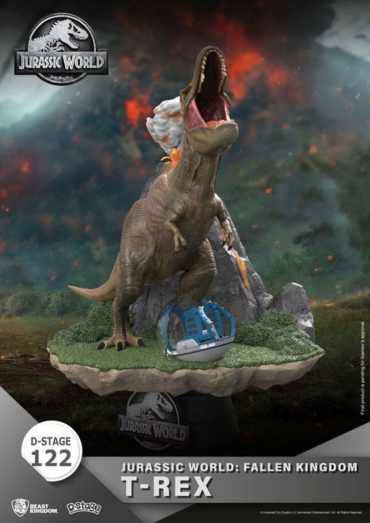 Jurassic World: Fallen Kingdom D-Stage PVC Diorama T-Rex 13 cm reproduction 4711203451440