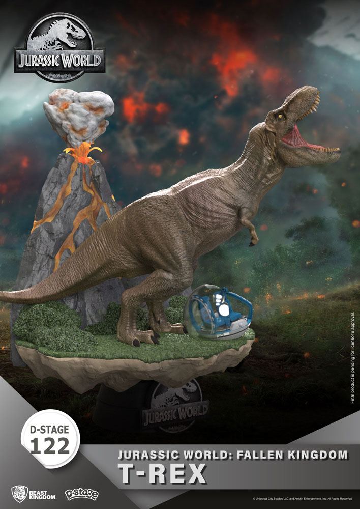 Jurassic World: Fallen Kingdom D-Stage PVC Diorama T-Rex 13 cm reproduction 4711203451440