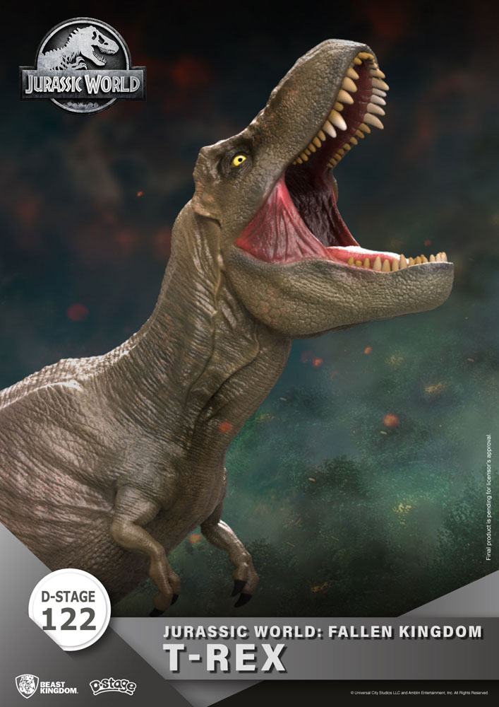 Jurassic World: Fallen Kingdom D-Stage PVC Diorama T-Rex 13 cm reproduction 4711203451440