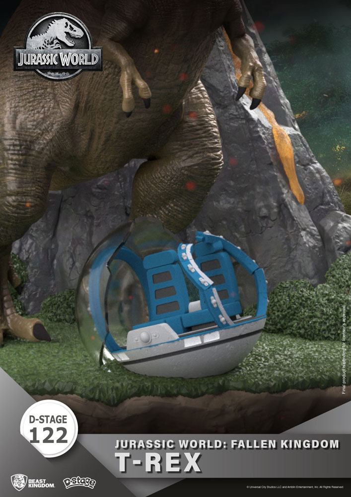 Jurassic World: Fallen Kingdom D-Stage PVC Diorama T-Rex 13 cm reproduction 4711203451440