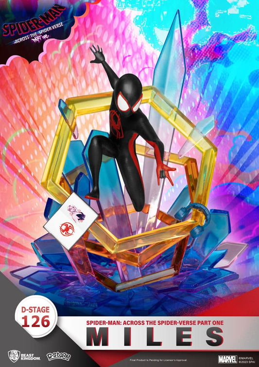 Marvel D-Stage PVC Diorama Spider-Man: Across the Spider-Verse Part One-Miles 15 cm 4711385240443