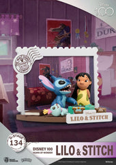 Disney 100 Years of Wonder D-Stage PVC Diorama Lilo & Stitch 10 cm 4711385240504