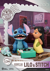 Disney 100 Years of Wonder D-Stage PVC Diorama Lilo & Stitch 10 cm 4711385240504